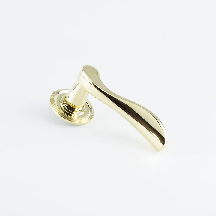 Hard and Ware PL2RR6 Lever on Reeded Rose