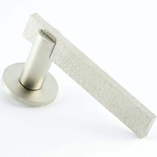 Hard and Ware THL2 Lever with hammered handle and Rose| ITFITZ – itfitz