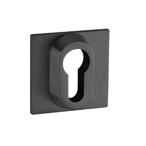 JNF Less is More Square Projecting Europrofile Cylinder Escutcheon