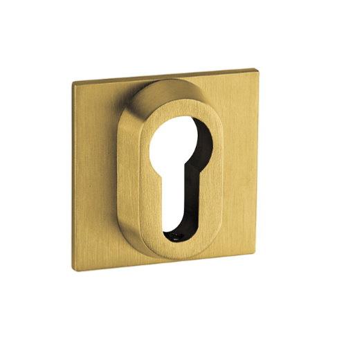 JNF Less is More Square Projecting Europrofile Cylinder Escutcheon