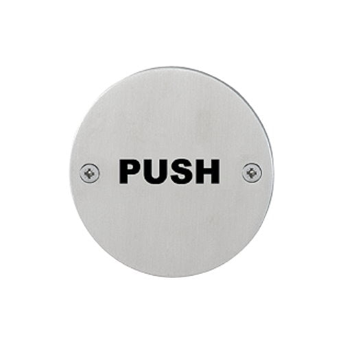 ARKITUR stainless steel push sign – itfitz