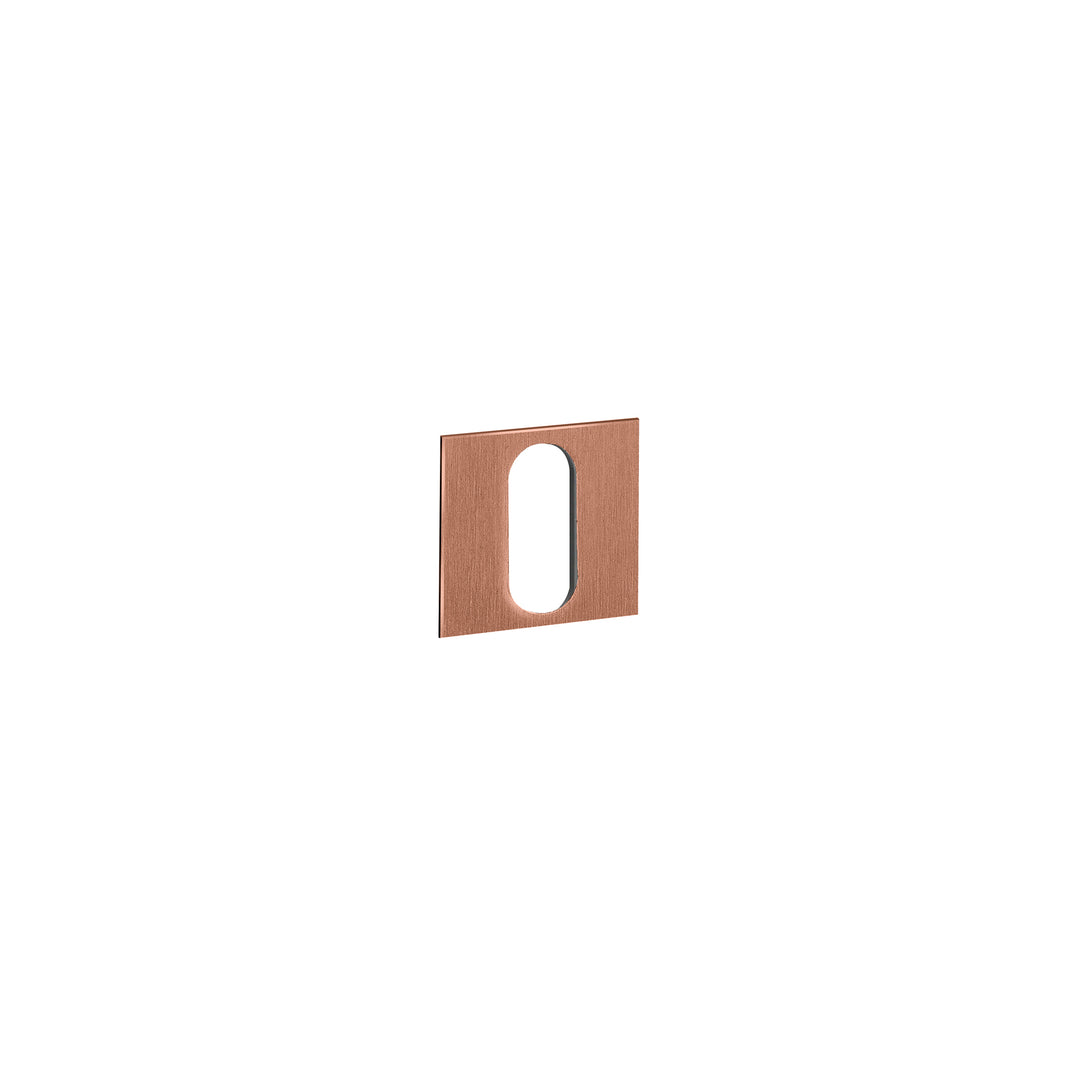 JNF Even Less2 Square Lever Key Escutcheons