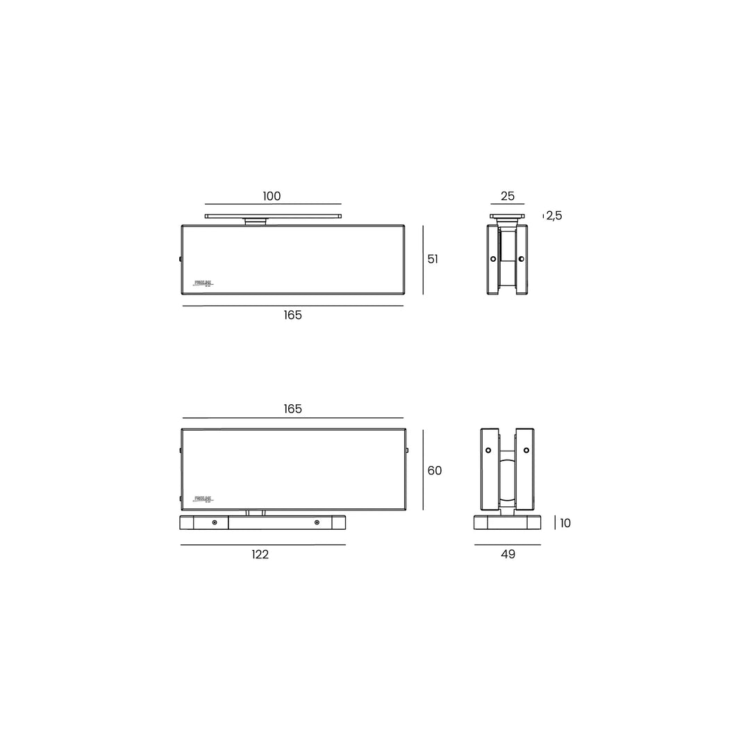 JNF IN.81.202 GLASS PIVOT SET - Itfitz