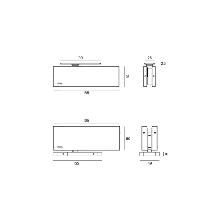 JNF IN.81.202 GLASS PIVOT SET - Itfitz