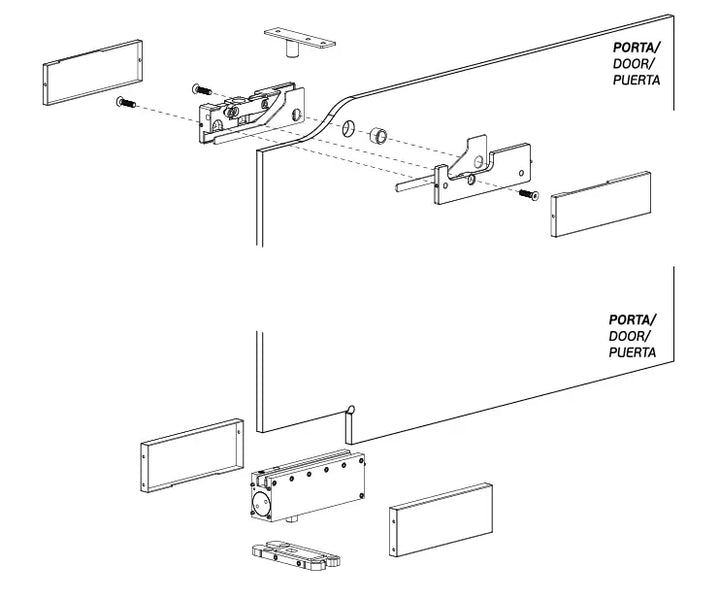JNF IN.81.202 GLASS PIVOT SET - Itfitz