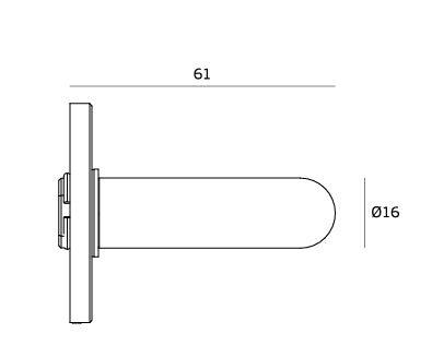 JNF Tubular Yokohama 16LM Lever Handle Set - itfitz