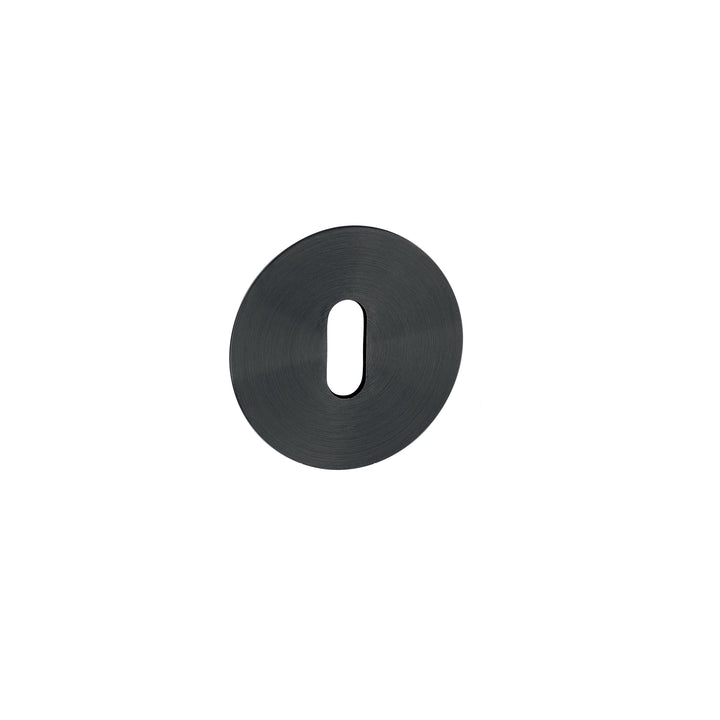 JNF Less is More 1mm Thick Round Lever Key Escutcheon