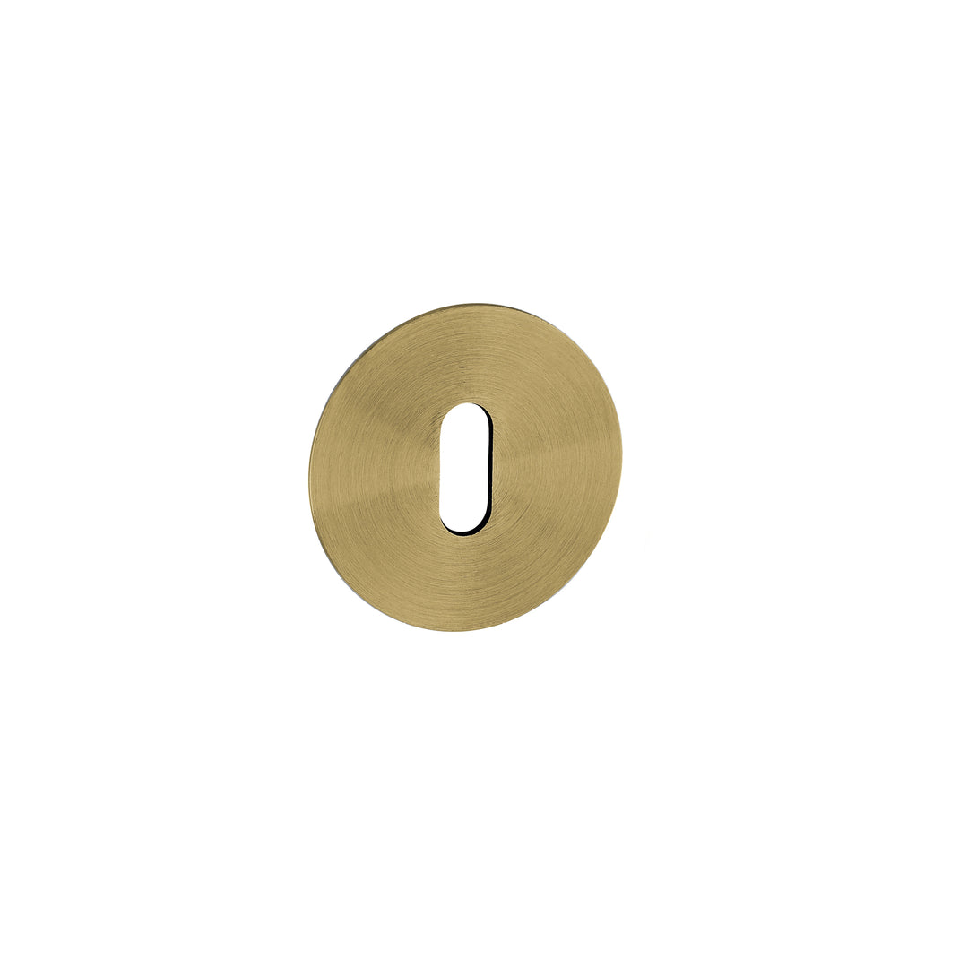 JNF Less is More 1mm Thick Round Lever Key Escutcheon