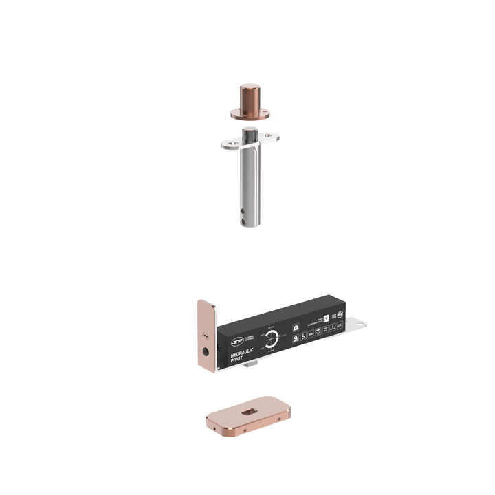 JNF IN.05.203.HO.BH1UP6 double action 60kgs CAM hydraulic timber door pivot set