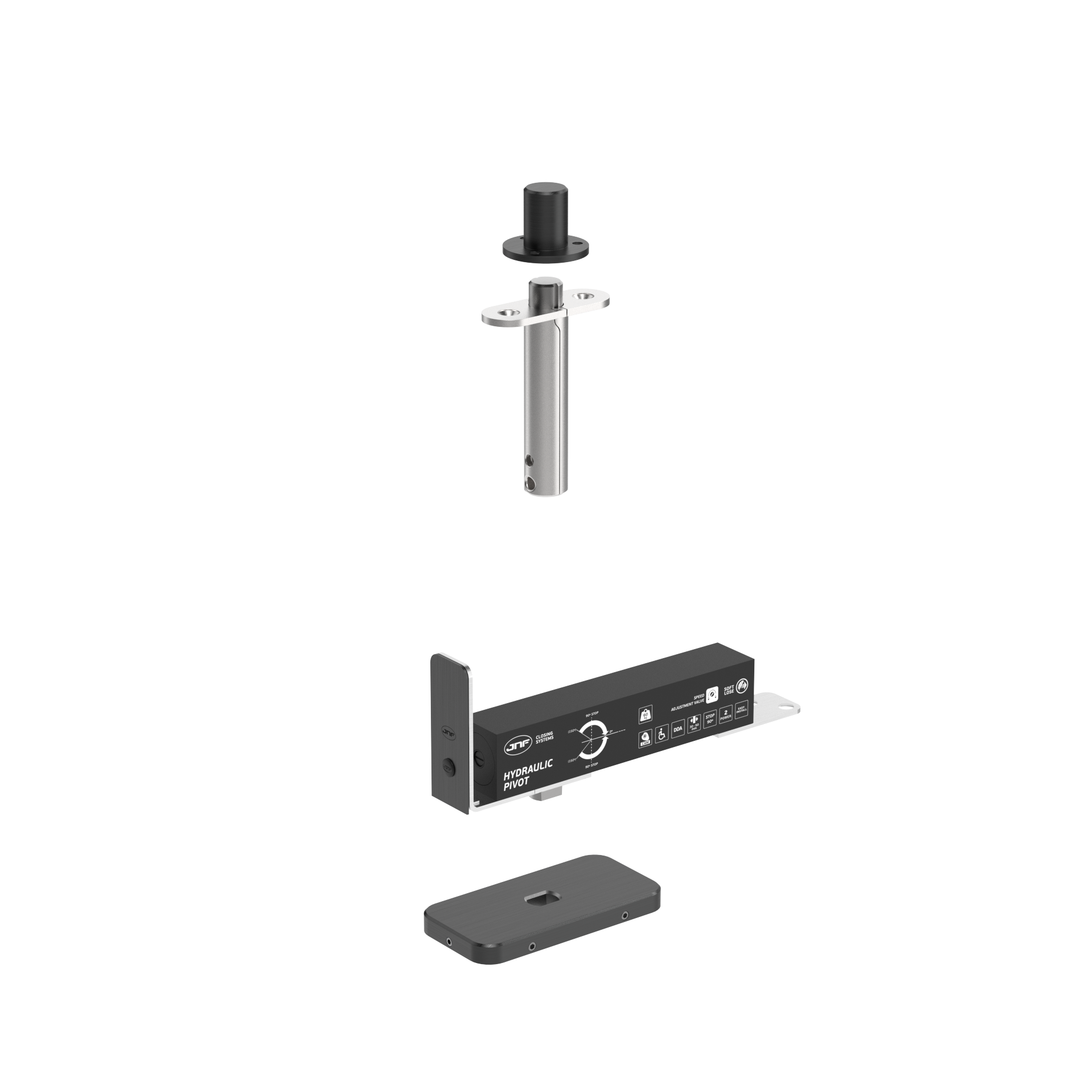 JNF IN.05.203.HO.BH2UP6 double action 60kgs CAM hydraulic timber door pivot set