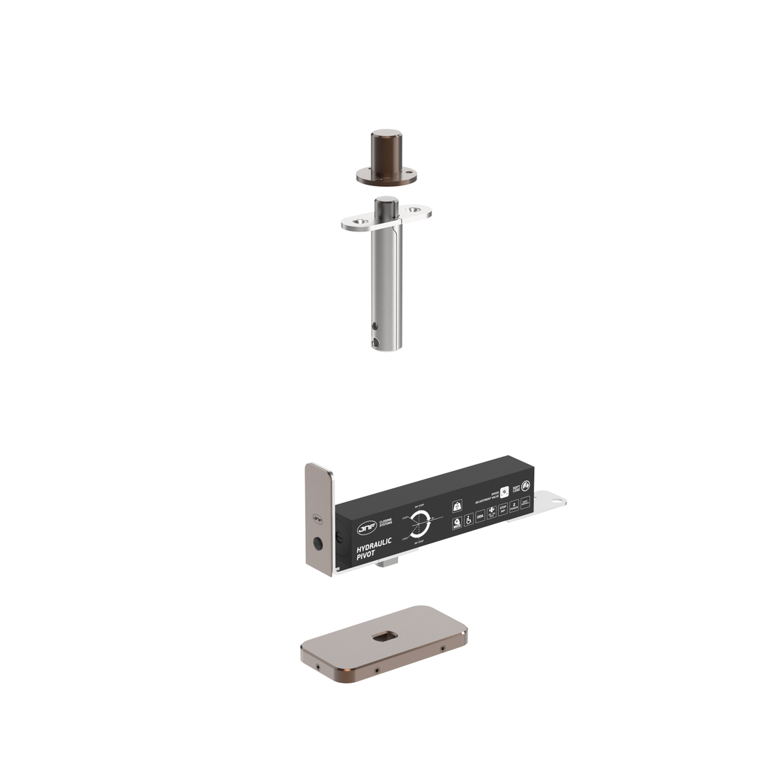 JNF IN.05.203.HO.BH2UP6 double action 60kgs CAM hydraulic timber door pivot set