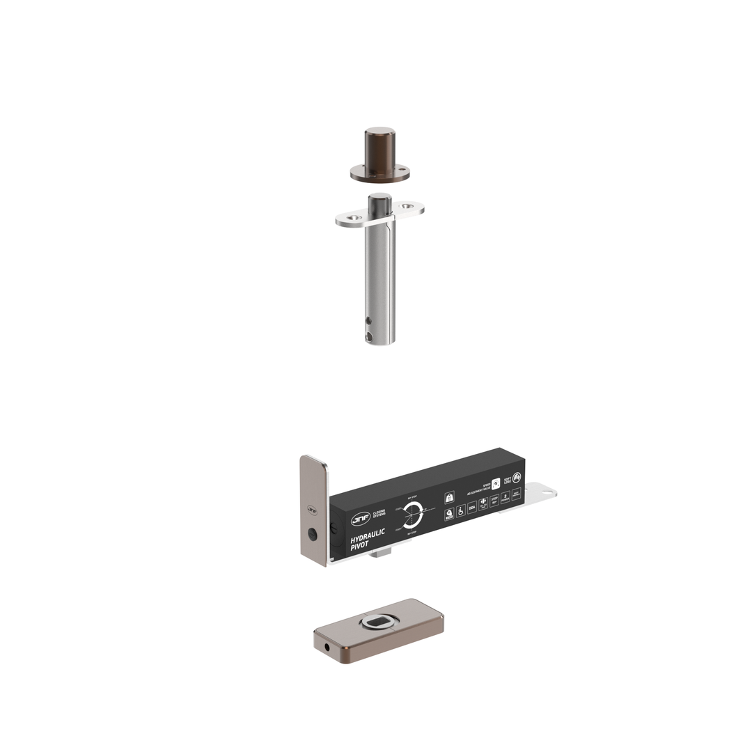 JNF IN.05.203.HO.BH4UP6 double action 60kgs CAM hydraulic timber door pivot set