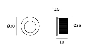 JNF Square 940 Sliding WC Turn and Release Kit