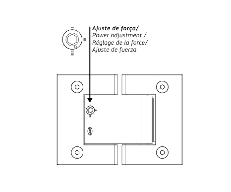 JNF 60kgs Hydraulic Glass to Glass Shower Hinge