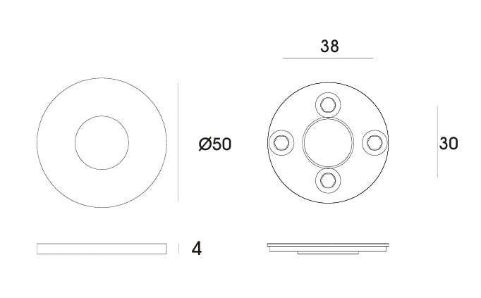 JNF Tubular 16L R04M Lever Handle Set