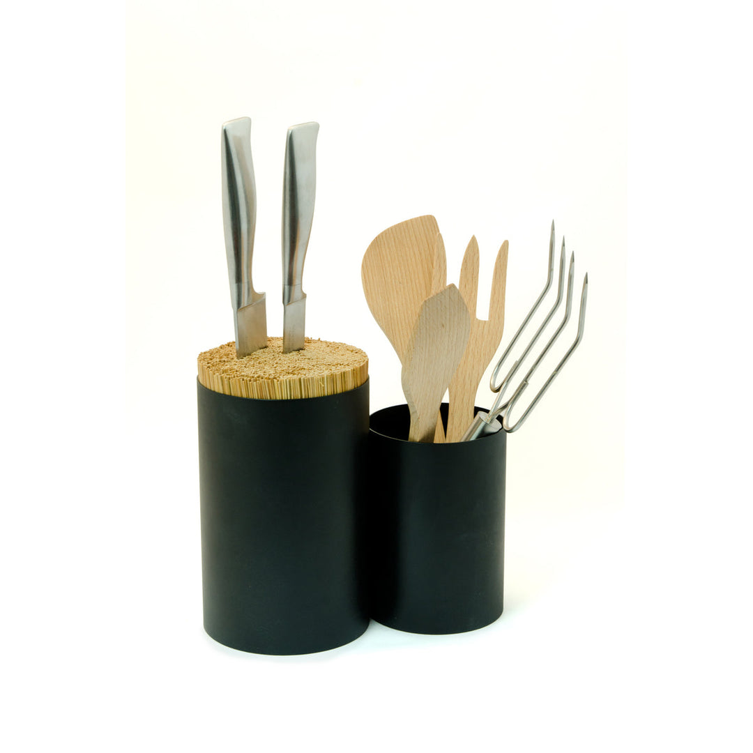 WIREWORKS 10104 Black Knife and Spoon Utensil Holder