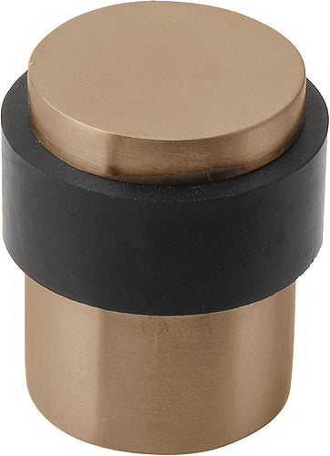 Basics LB10D Floor Mounted Black Buffer Door Stop - itfitz