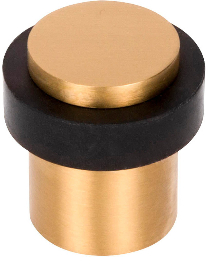 Basics LB10D Floor Mounted Black Buffer Door Stop - itfitz