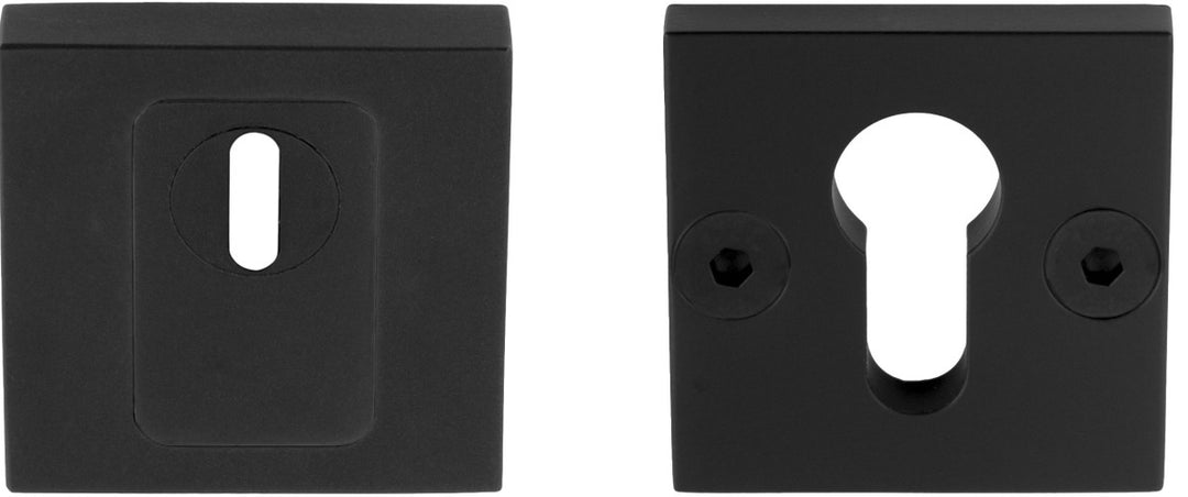 LSQVEIL-KT solid stainless steel security escutcheon with cylinder protection cover