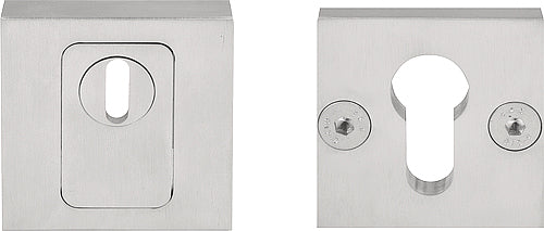 LSQVEIL-KT solid stainless steel security escutcheon with cylinder protection cover