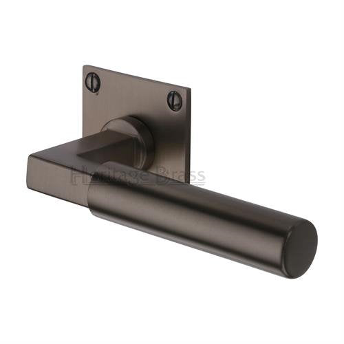 M.Marcus Heritage Brass Bauhaus Low Profile Lever Handle Set - itfitz