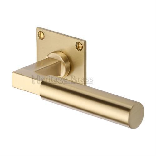 M.Marcus Heritage Brass Bauhaus Low Profile Lever Handle Set - itfitz