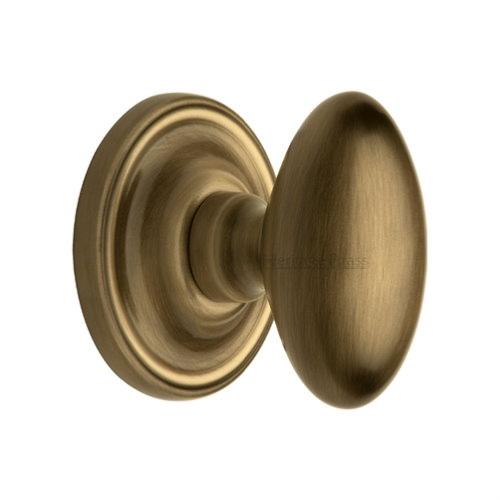 M.Marcus Heritage Brass Chelsea Mortice Knob Set - itfitz