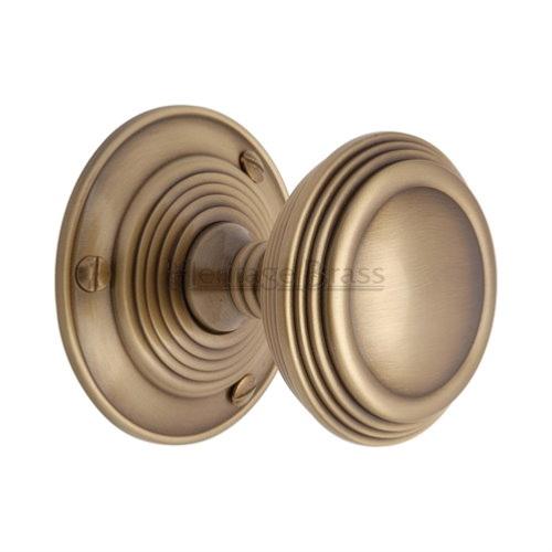 M.Marcus Heritage Brass Goodrich Mortice Knob Set - itfitz