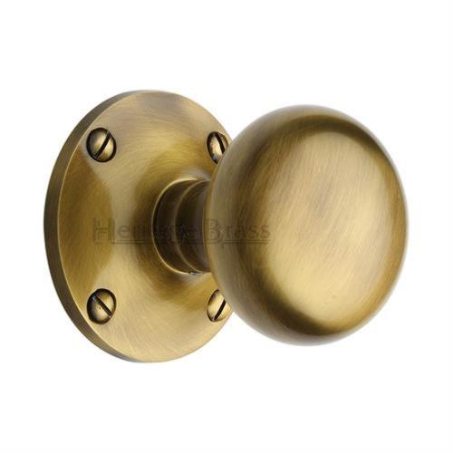 M.Marcus Heritage Brass Kensington Mortice Knob Set - itfitz