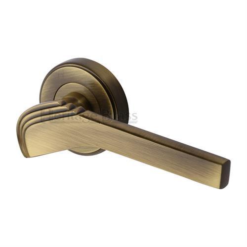 M.Marcus Heritage Brass Tiffany Lever Handle Set - itfitz