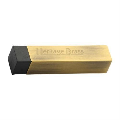 M.Marcus Heritage Brass V1084 Square Wall Mounted Door Stop - itfitz