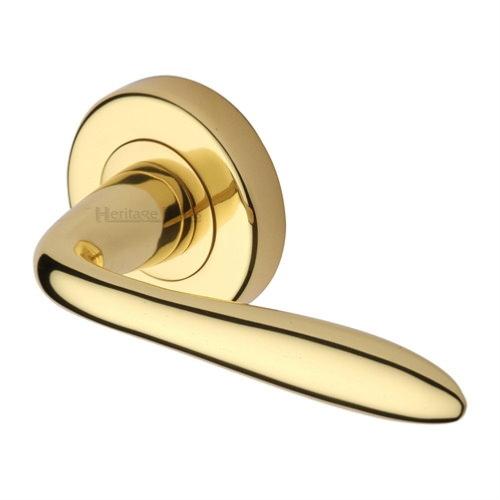 M.Marcus Heritage Brass Sutton Lever Handle Set - itfitz