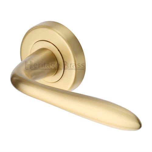 M.Marcus Heritage Brass Sutton Lever Handle Set - itfitz