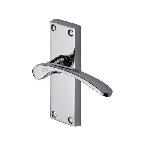 M.Marcus Heritage Brass Sophia Lever Handle on Short Plate - itfitz