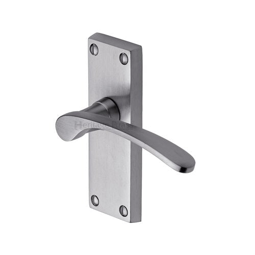 M.Marcus Heritage Brass Sophia Lever Handle on Short Plate - itfitz