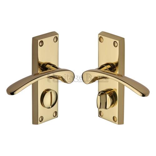 M.Marcus Heritage Brass Sophia Lever Handle on Short Plate - itfitz