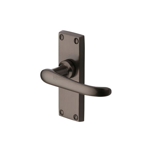 M.Marcus Heritage Brass Windsor Lever Handle on Short Plate - itfitz