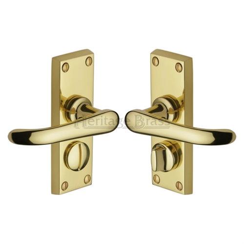 M.Marcus Heritage Brass Windsor Lever Handle on Short Plate - itfitz