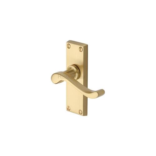 M.Marcus Heritage Brass Bedford Lever Handle on Short Plate - itfitz