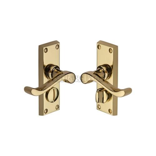 M.Marcus Heritage Brass Bedford Lever Handle on Short Plate - itfitz