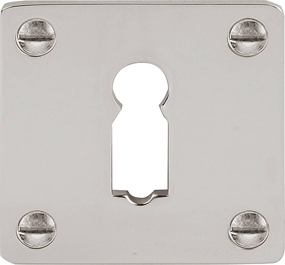 Timeless MSNV45 square lever keyhole escutcheon