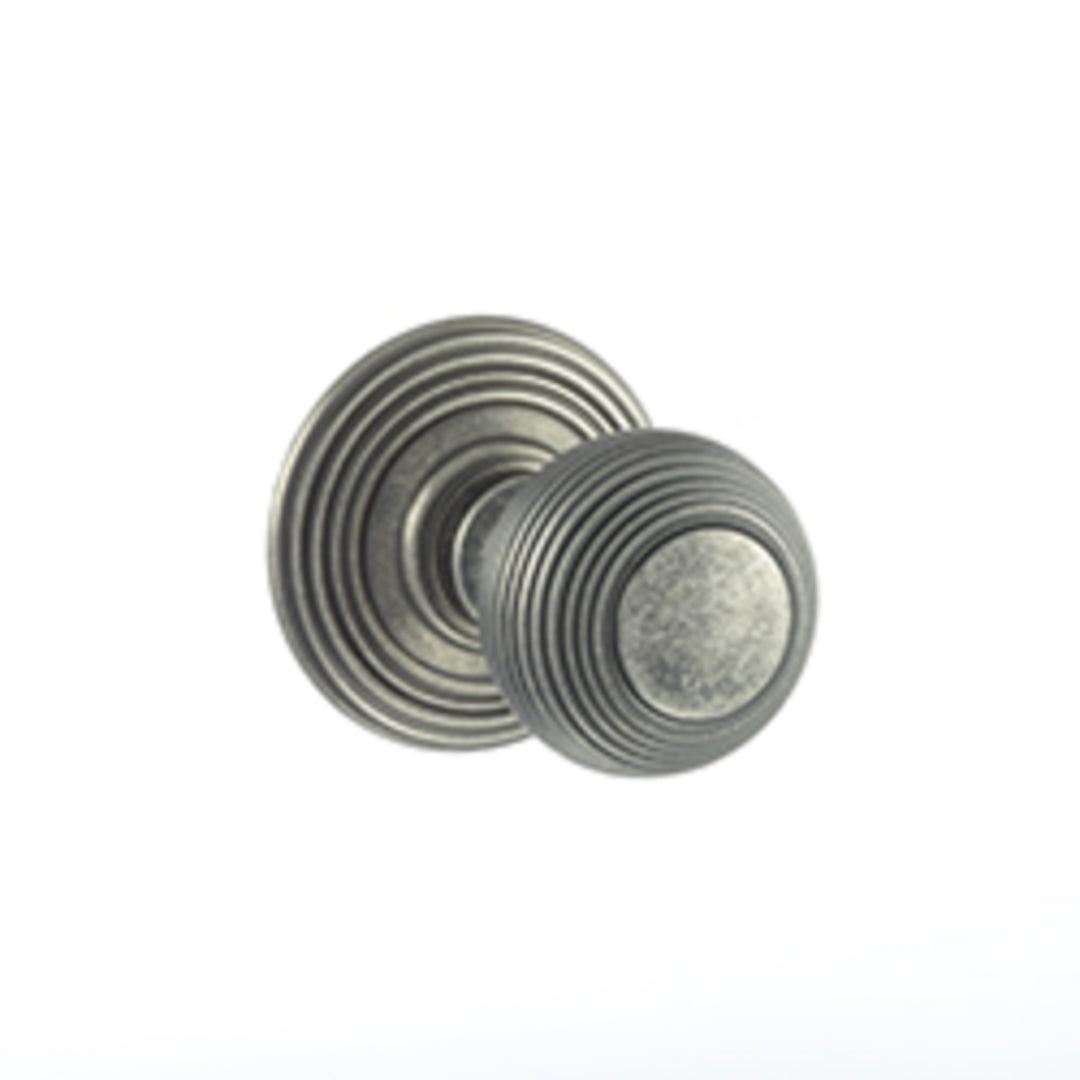 Atlantic Old English Ripon Round Reeded Mortice Knob - Itfitz