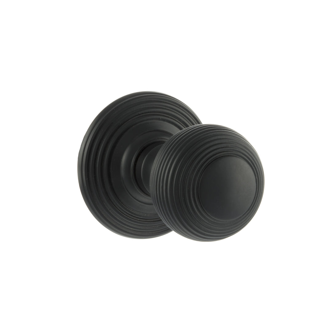 Atlantic Old English Ripon Round Reeded Mortice Knob - Itfitz