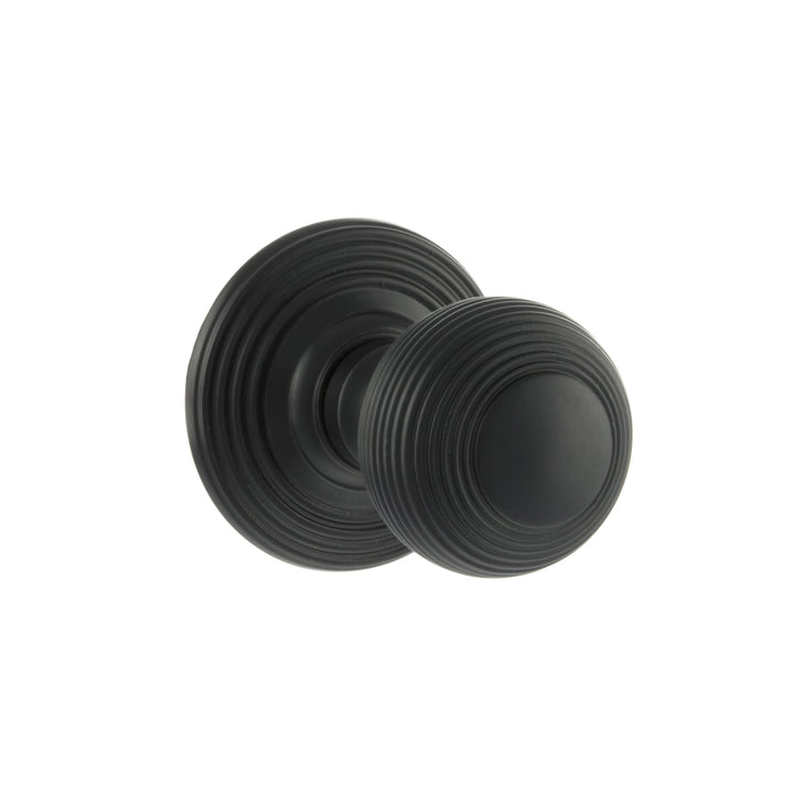 Atlantic Old English Ripon Round Reeded Mortice Knob - Itfitz