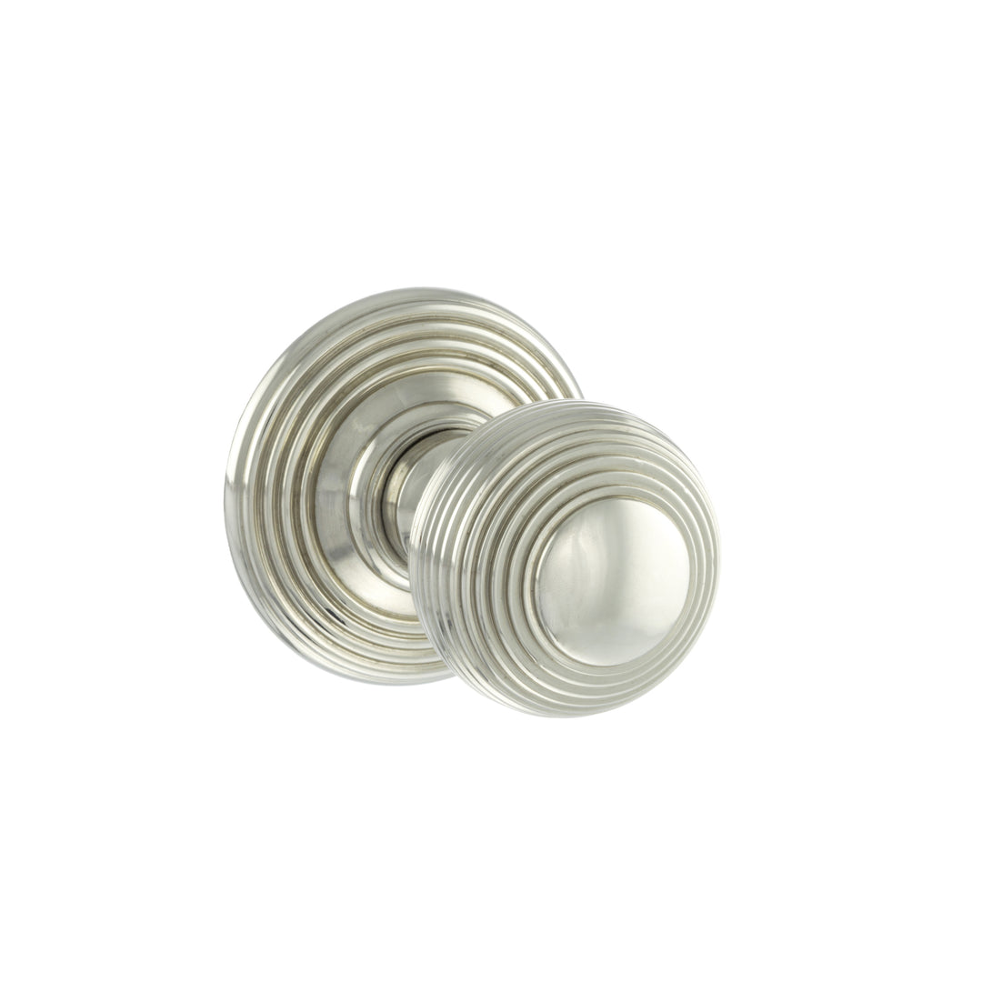 Atlantic Old English Ripon Round Reeded Mortice Knob - Itfitz