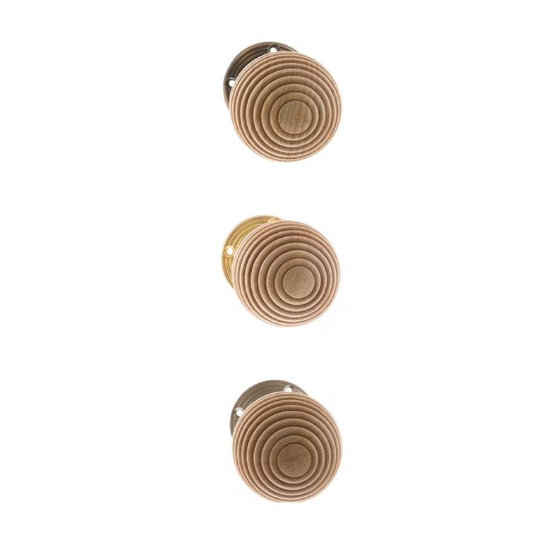 Atlantic Old English Bridlington Beech Wood Reeded Beehive Knob