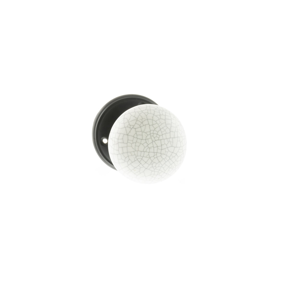 Atlantic Old English Skipton Crackle Porcelain Door Knob