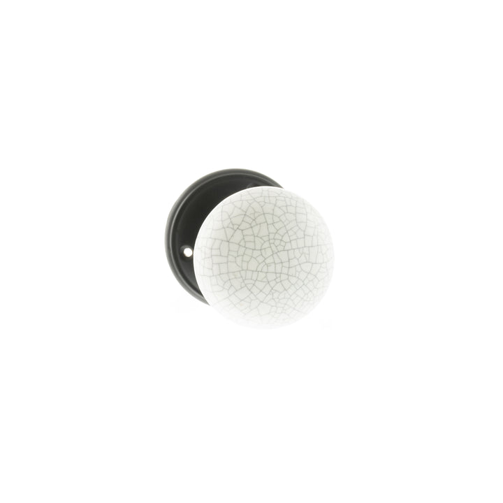 Atlantic Old English Skipton Crackle Porcelain Door Knob