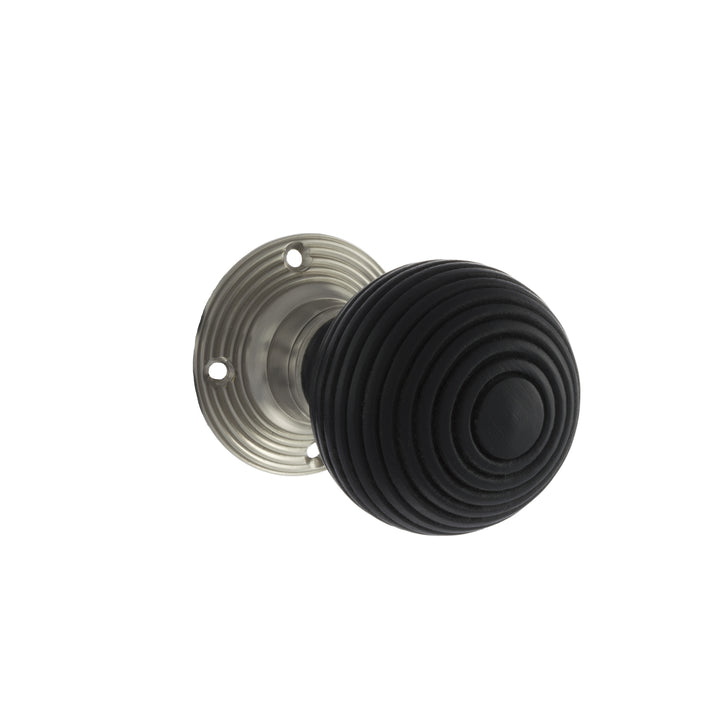 Atlantic Old English Whitby Ebony Reeded Mortice Knob
