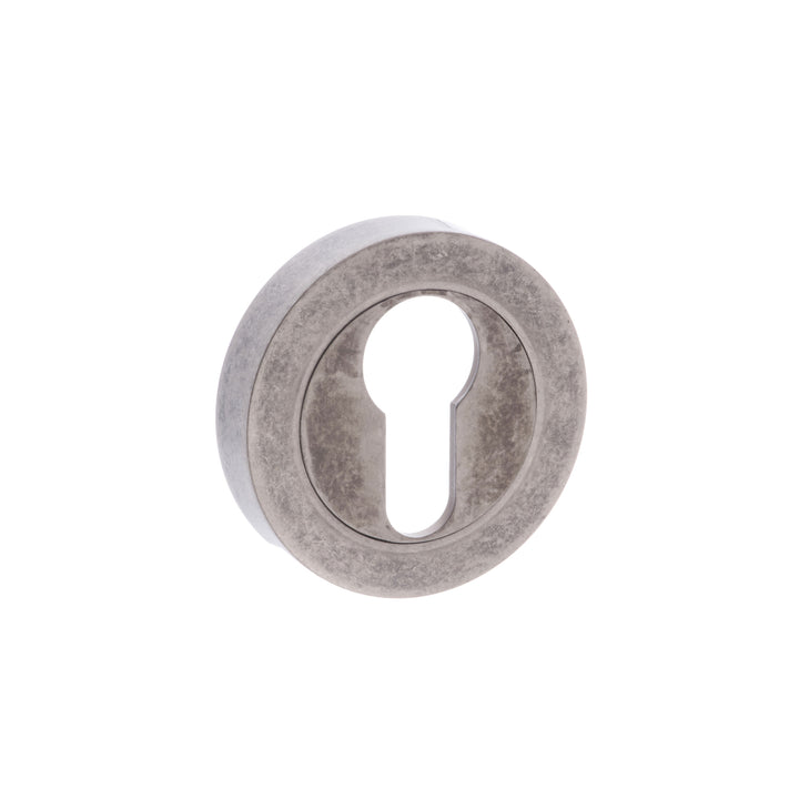 Atlantic Old English Round Euro Profile Cylinder Escutcheon